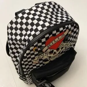 Checkered Ed hardy mini backpack Ed Hardy Nylon Geisha Sling Messenger Bag - Walmart.com main image 4